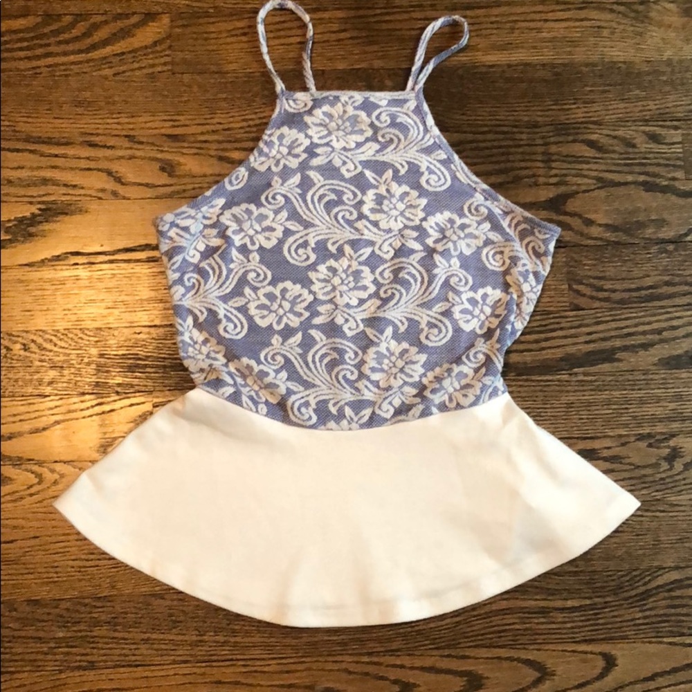 Adorable peplum top